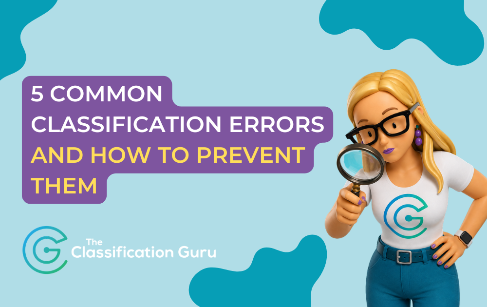 5 common classification errors and how to prevent them 